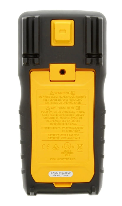 IDEAL INDUSTRIES 1000V AC/DC Multimeter. CAT IV 600V and CAT III 1000V Rating. - LX2001 - Homewares, Outdoor, Phone Accessories, Cases, Speakers, Headphones + More -