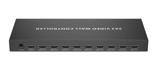 LENKENG 3x3 HDMI Videowall Controller with 1x HDMI In & 9x HDMI Out. Up to 4096x - LX2001 - Homewares, Outdoor, Phone Accessories, Cases, Speakers, Headphones + More -