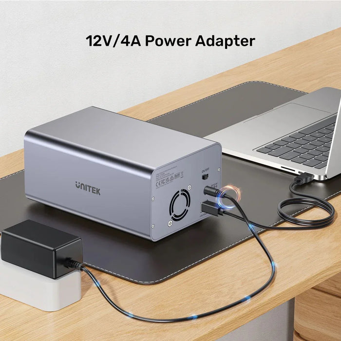 UNITEK 2-Bay External Hard Drive Enclosure. Supports both 2.5" & 3.5" SATA HDD; - LX2001 - Homewares, Outdoor, Phone Accessories, Cases, Speakers, Headphones + More -