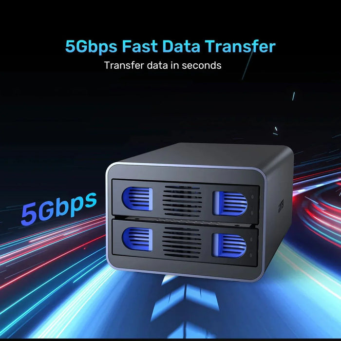 UNITEK 2-Bay RAID External HD Enclosure. Supports RAID 1 Supports both 2.5" & 3. - LX2001 - Homewares, Outdoor, Phone Accessories, Cases, Speakers, Headphones + More -