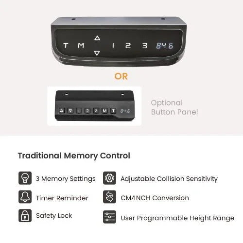 BRATECK Pro Smart Dual-Motor Sit Stand Desk with Intelligent APP Control. Progra - LX2001 - Homewares, Outdoor, Phone Accessories, Cases, Speakers, Headphones + More -