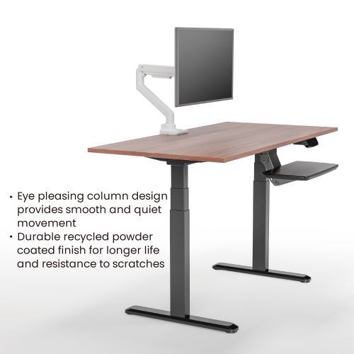 Brateck Pro Smart Dual-Motor Sit Stand Desk w/ Intelligent APP Control. Programmable Height