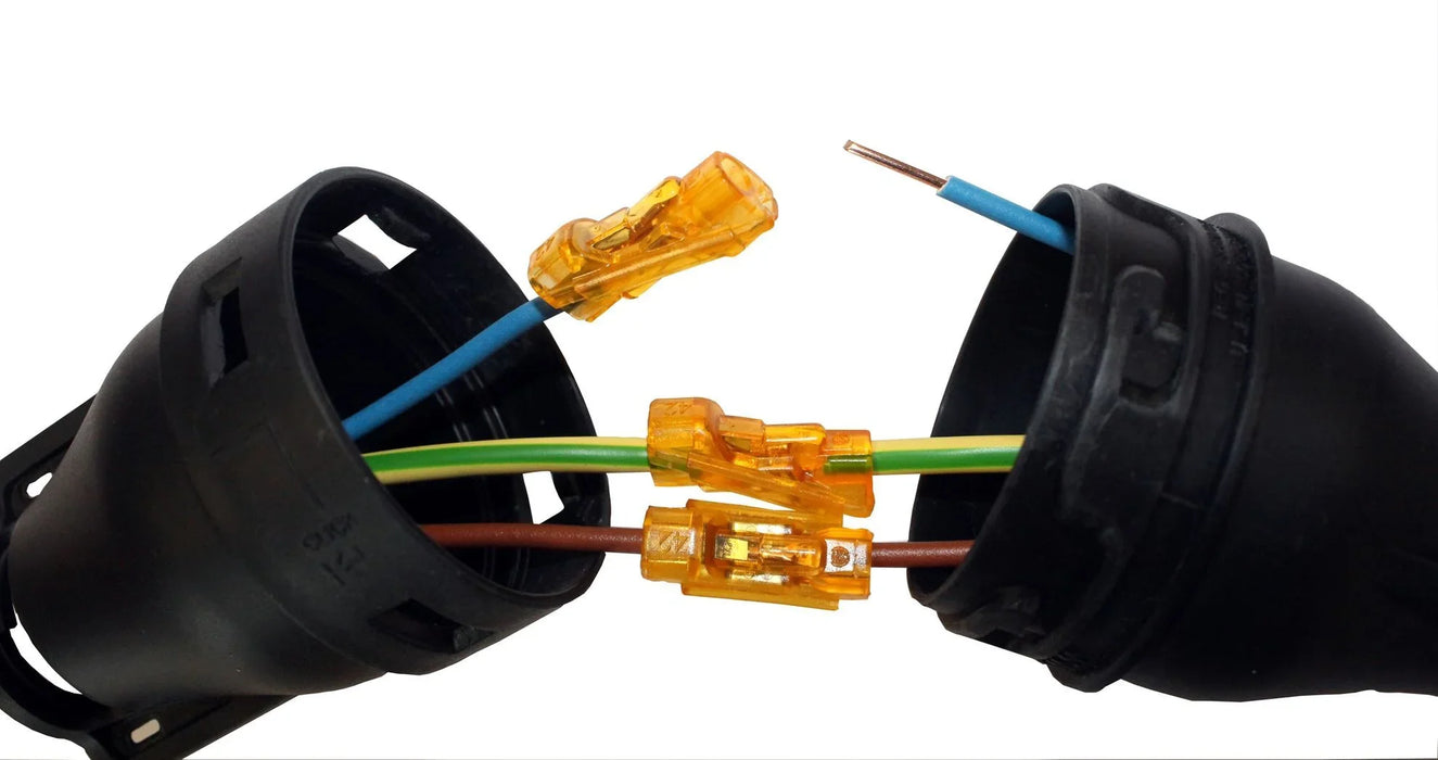 IDEAL INDUSTRIES 32A Spliceline Wire Connector 100pc Jar. 0.5mm2 - 4.0mm2 Solid - LX2001 - Homewares, Outdoor, Phone Accessories, Cases, Speakers, Headphones + More -