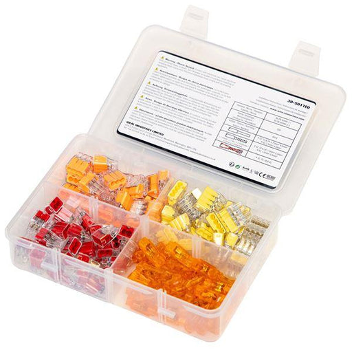 IDEAL INDUSTRIES 32A Push-In Connector Kit. Box of 120 Includes 30x Spliceline a - LX2001 - Homewares, Outdoor, Phone Accessories, Cases, Speakers, Headphones + More -