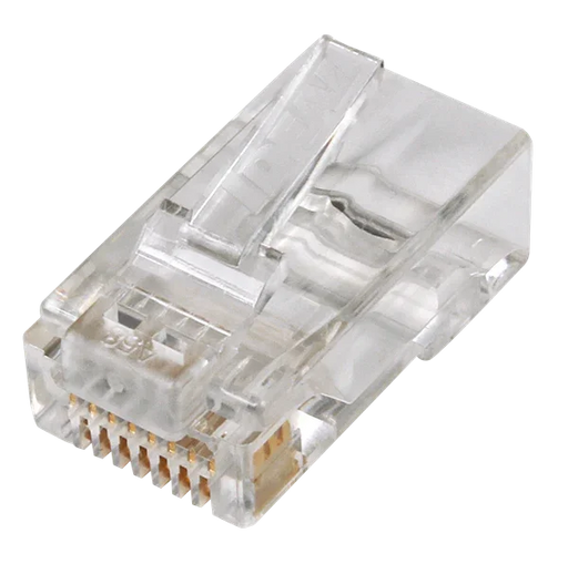 IDEAL INDUSTRIES CAT6 UTP RJ45 Push Through Plug. Jar of 100. Compatible with 30 - LX2001 - Homewares, Outdoor, Phone Accessories, Cases, Speakers, Headphones + More -
