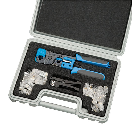 IDEAL INDUSTRIES RJ-45 Cat5e and Cat6 Data Termination Kit. Includes Crimp Tool; - LX2001 - Homewares, Outdoor, Phone Accessories, Cases, Speakers, Headphones + More -
