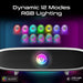 PROMATE 20W BassBoost Quad Speaker Wireless Bluetooth RGB Soundbar. 12 RGB Modes - LX2001 - Homewares, Outdoor, Phone Accessories, Cases, Speakers, Headphones + More -