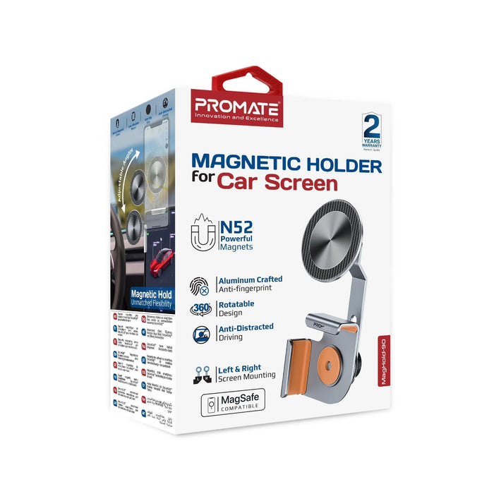 PROMATE SecureGrip Cradleless Magnetic Incar Smartphone Holder on Car Monitor. D - LX2001 - Homewares, Outdoor, Phone Accessories, Cases, Speakers, Headphones + More -