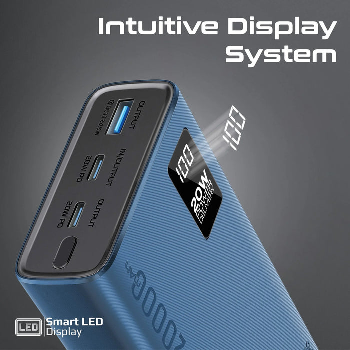 PROMATE 20000mAh Super Slim Smart Charging Power Bank with 20W Dual USB-C & 1x 2 - LX2001 - Homewares, Outdoor, Phone Accessories, Cases, Speakers, Headphones + More -