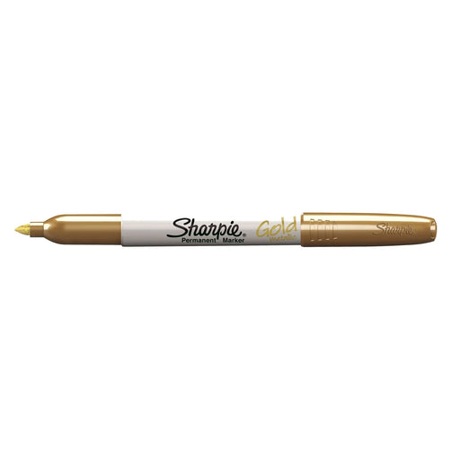 Sharpie Permanent Marker (MOQ 12) Metallic Gold with fine point SH1823889 FEB - LX2001 - Homewares, Outdoor, Phone Accessories, Cases, Speakers, Headphones + More -