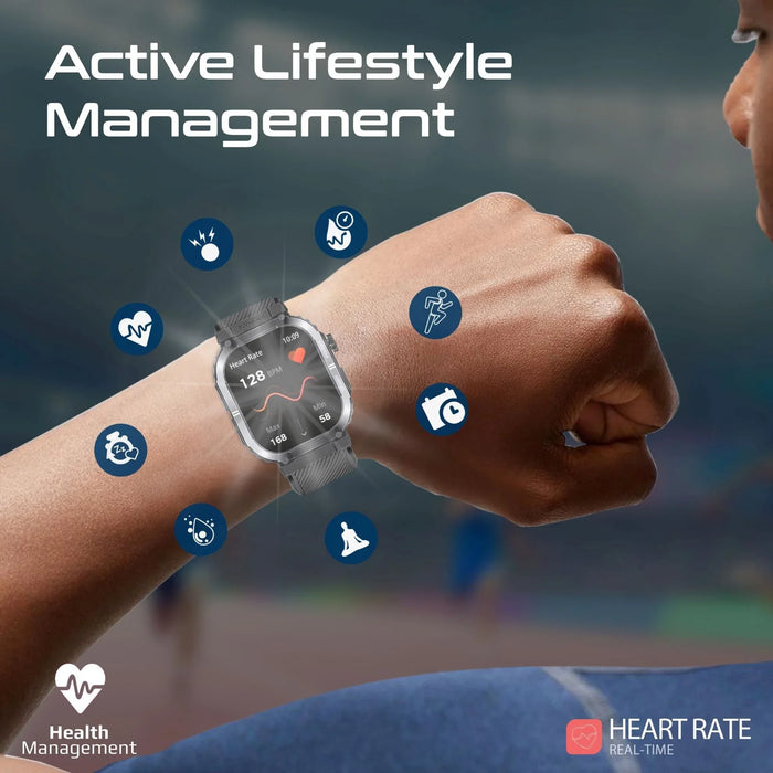 PROMATE IP68 Smartwatch with 2.01" TFT Display & Bluetooth Calling. Fitness Trac - LX2001 - Homewares, Outdoor, Phone Accessories, Cases, Speakers, Headphones + More -