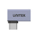UNITEK USB-C 90 Degree Adapter. Type-C Male to Female. Supports up to 8K@60Hz, S - LX2001 - Homewares, Outdoor, Phone Accessories, Cases, Speakers, Headphones + More -