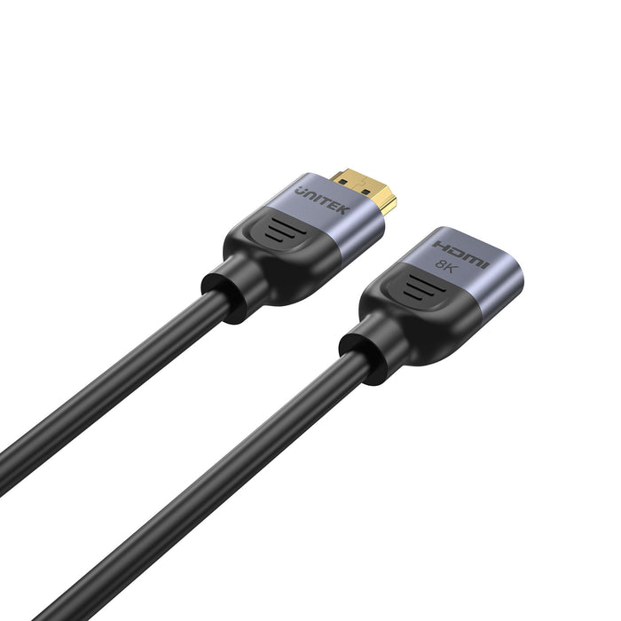 Unitek 1.5m 8K HDMI Extension Cable Supports 8K@60Hz/4K@120Hz HDR Built to Last Gold-plated