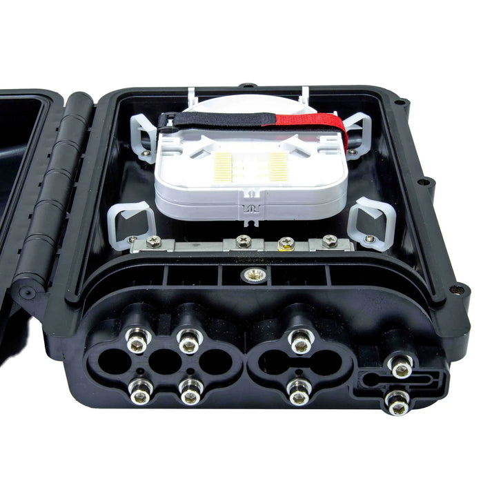 DYNAMIX Outdoor IP68 Fibre Dome Enclosure. Holds up to 24 Fibres (2 Trays x 12 F - LX2001 - Homewares, Outdoor, Phone Accessories, Cases, Speakers, Headphones + More -