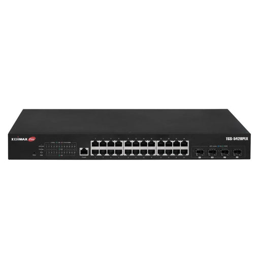 EDIMAX 28 Port 2.5GbE PoE++ L2 with 4x 10GbE SFP+ Ports Surveillance VLAN Switch - LX2001 - Homewares, Outdoor, Phone Accessories, Cases, Speakers, Headphones + More -