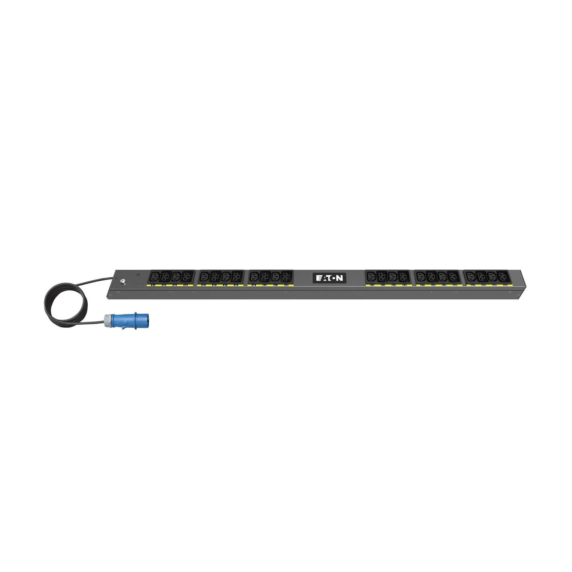 EATON Basic G4 Rack PDU 0U, 22.5U, IEC-60309 Input, 3m Cord 1ph, 3.7kW ...