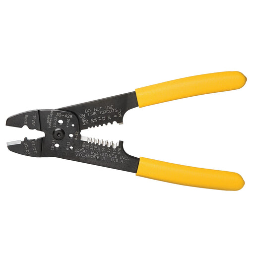 IDEAL INDUSTRIES Combination Crimp; Strip and Cut Tool. Strips 8 to 20 AWG Solid - LX2001 - Homewares, Outdoor, Phone Accessories, Cases, Speakers, Headphones + More -