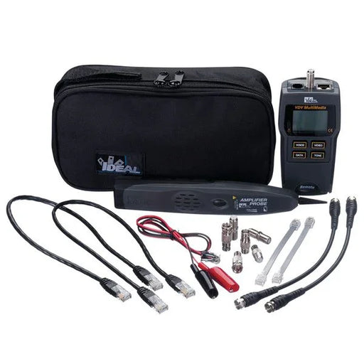 IDEAL INDUSTRIES Test-Tone-Trace Voice/Data/Video Test Kit. Includes Carrying ca - LX2001 - Homewares, Outdoor, Phone Accessories, Cases, Speakers, Headphones + More -