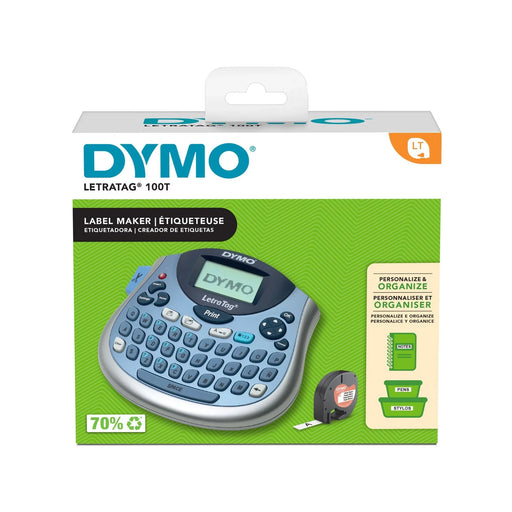 Dymo LetraTag 100T Tabletop labeller Blue - LX2001 - Homewares, Outdoor, Phone Accessories, Cases, Speakers, Headphones + More -