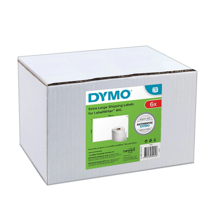 Dymo LabelWriter Extra Large Shipping Labels 104mm x 159mm (4 x 6”) - Bulk pack - LX2001 - Homewares, Outdoor, Phone Accessories, Cases, Speakers, Headphones + More -