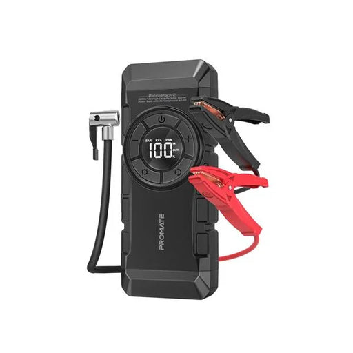 PROMATE 4in1 2000A/12V Heavy Duty Car Jump Starter & Air Compressor 12000mAh Pow - LX2001 - Homewares, Outdoor, Phone Accessories, Cases, Speakers, Headphones + More -
