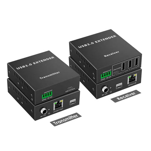 LENKENG 4-Port USB-A 3.0 Extender Over Cat5e/6/7 Network Cable. Extend up to 90m - LX2001 - Homewares, Outdoor, Phone Accessories, Cases, Speakers, Headphones + More -