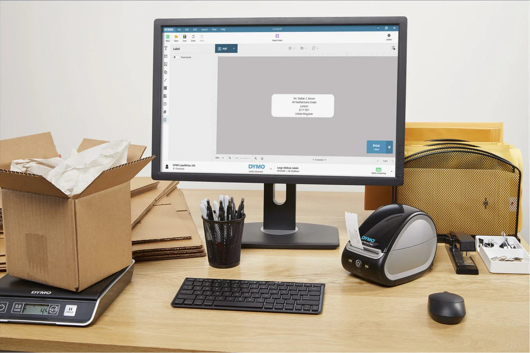 DYMO M5 Digital USB Postal Scales Up to 5Kgs Capacity. Displays Weight in 2g Inc - LX2001 - Homewares, Outdoor, Phone Accessories, Cases, Speakers, Headphones + More -