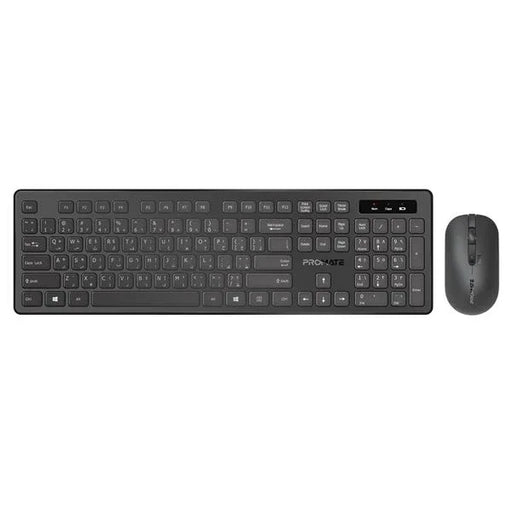 PROMATE Super Slim Wireless Keyboard & Mouse Combo. Ergonomic Ambidextrous Mouse - LX2001 - Homewares, Outdoor, Phone Accessories, Cases, Speakers, Headphones + More -