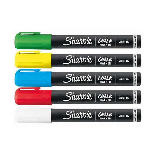 Sharpie Assorted Chalk Wet Erase Marker. Pack of 5 FEB PROMO - Up to 25% OFF - LX2001 - Homewares, Outdoor, Phone Accessories, Cases, Speakers, Headphones + More -