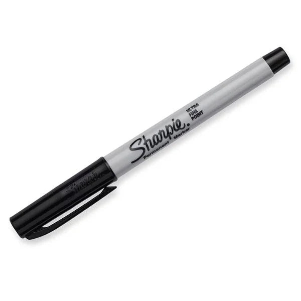 Sharpie S37121 Ultra Fine (MOQ 12) Black Permanent Marker Pen FEB PROMO - Up - LX2001 - Homewares, Outdoor, Phone Accessories, Cases, Speakers, Headphones + More -
