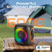 PROMATE 40W Portable BT Speaker with Dynamic RBG Lights. Up to 6 Hours Playback; - LX2001 - Homewares, Outdoor, Phone Accessories, Cases, Speakers, Headphones + More -