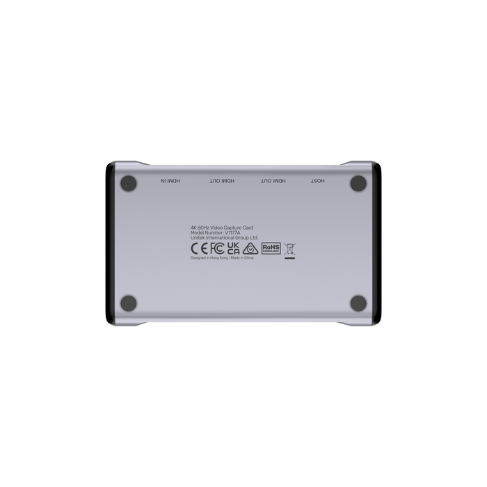 UNITEK Dual 4K HDMI Video Capture Card w/ Loop-out. Capture & Stream Instantly