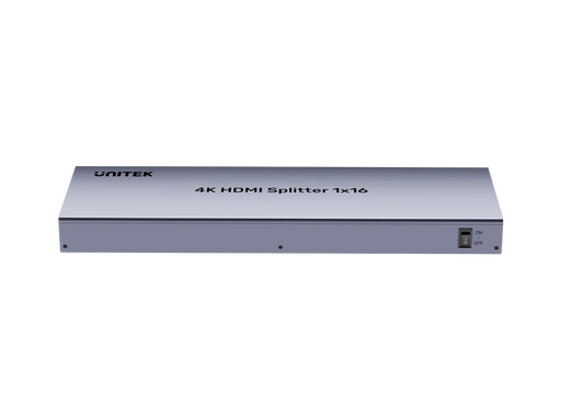 UNITEK 1-in-16-Out HDMI Splitter. Supports Mirror Mode for up to 16 Monitors, Su - LX2001 - Homewares, Outdoor, Phone Accessories, Cases, Speakers, Headphones + More -