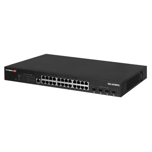 EDIMAX 28 Port 2.5GbE PoE++ L2 with 4x 10GbE SFP+ Ports Surveillance VLAN Switch - LX2001 - Homewares, Outdoor, Phone Accessories, Cases, Speakers, Headphones + More -