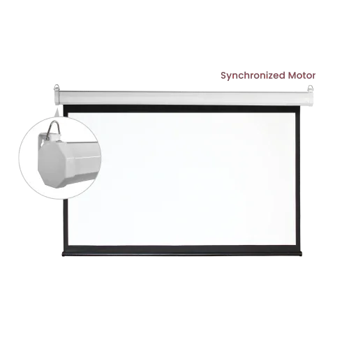 BRATECK 100" 16:9 Electric Projector Screen with Remote. 160° Viewing Angle, 4-S - LX2001 - Homewares, Outdoor, Phone Accessories, Cases, Speakers, Headphones + More -