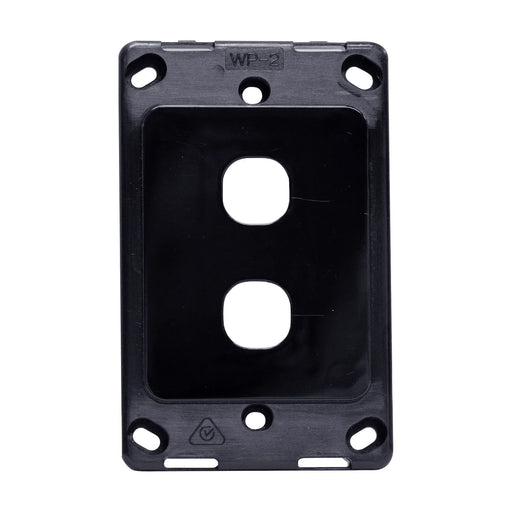 AMDEX Switch Plate ONLY. 2 Gang Wall Face Plate (Accepts Clipsal Style Mechs). B - LX2001 - Homewares, Outdoor, Phone Accessories, Cases, Speakers, Headphones + More -