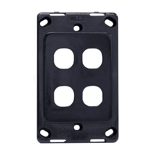 AMDEX Switch Plate ONLY. 4 Gang Wall Face Plate (Accepts Clipsal Style Mechs). B - LX2001 - Homewares, Outdoor, Phone Accessories, Cases, Speakers, Headphones + More -