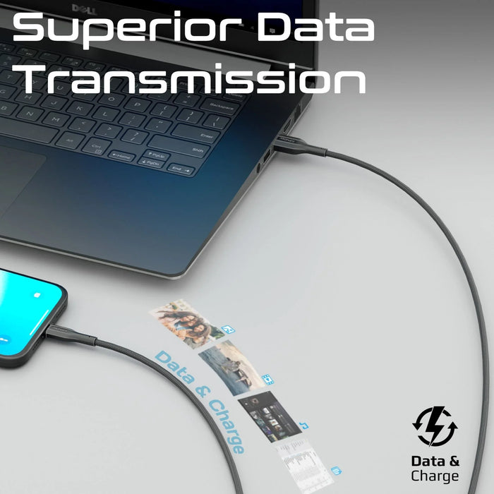 PROMATE 2M USB-A to USB-C Super Flexible Cable. Supports 2A Charging & 480Mbps D - LX2001 - Homewares, Outdoor, Phone Accessories, Cases, Speakers, Headphones + More -