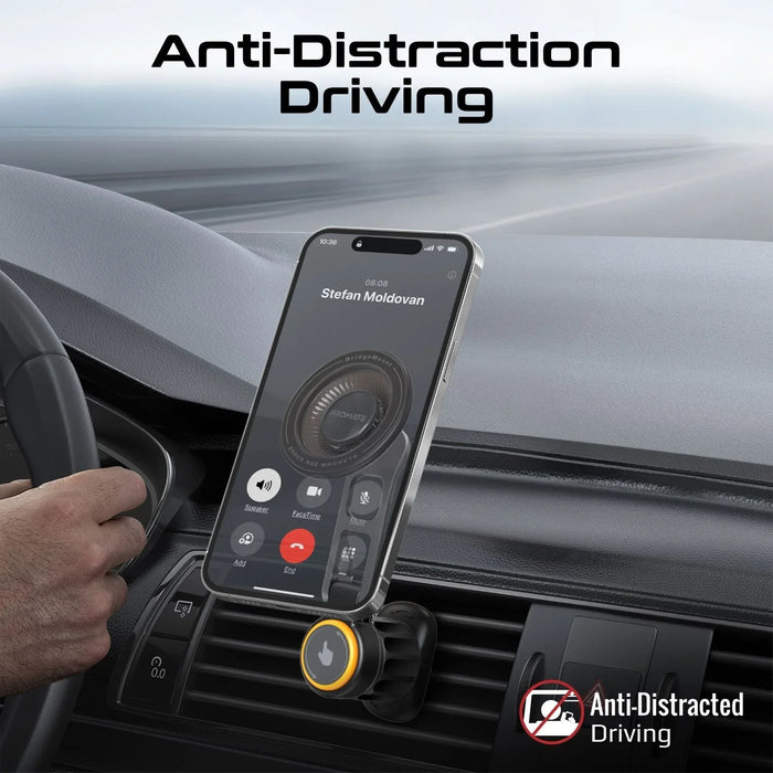 PROMATE MagGrip 360 Rotatable Smartphone Holder with AC Vent Mount. Secure Anti- - LX2001 - Homewares, Outdoor, Phone Accessories, Cases, Speakers, Headphones + More -