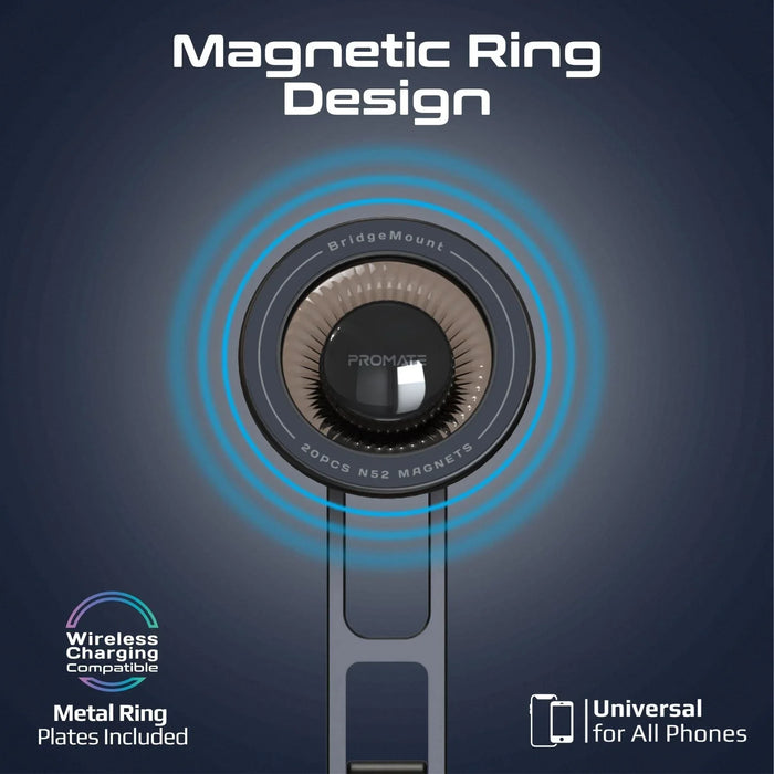 PROMATE MagGrip 360 Rotatable Smartphone Holder with AC Vent Mount. Secure Anti- - LX2001 - Homewares, Outdoor, Phone Accessories, Cases, Speakers, Headphones + More -