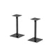 BRATECK 24" Aluminium/Glass Floor Standing BookShelf Speaker Stands. Tempered Gl - LX2001 - Homewares, Outdoor, Phone Accessories, Cases, Speakers, Headphones + More -