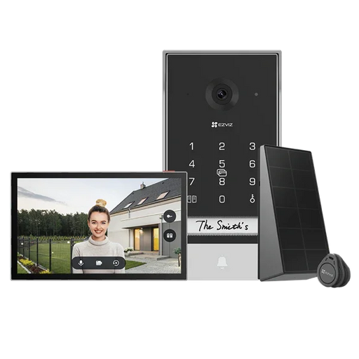EZVIZ Smart Home 2K Video Doorphone with Solar-powered Charging Panel. Rechargab - LX2001 - Homewares, Outdoor, Phone Accessories, Cases, Speakers, Headphones + More -