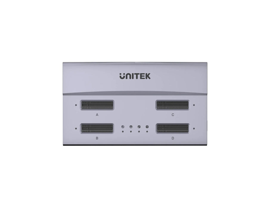 UNITEK 4-Bay M.2 SSD USB4 Docking Station. Supports M Key/M+B Key for Multiple M - LX2001 - Homewares, Outdoor, Phone Accessories, Cases, Speakers, Headphones + More -