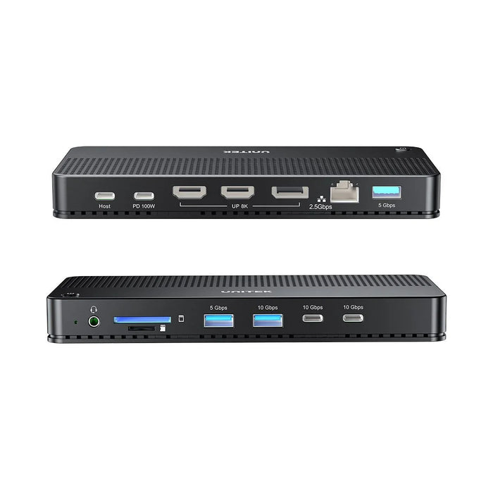 UNITEK 13-in-1 USB-C 10Gbps Universal Docking Station with 100W PD. Includes 3x - LX2001 - Homewares, Outdoor, Phone Accessories, Cases, Speakers, Headphones + More -