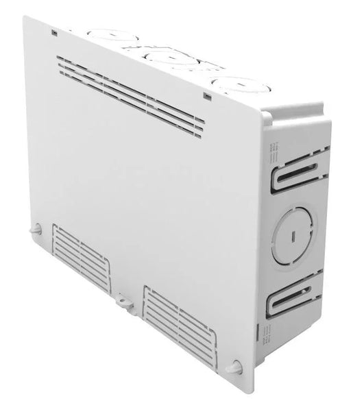 DYNAMIX 9" Recessed Plastic Enclosure with Flush Lid. Slim Vented Lid with Tripl - LX2001 - Homewares, Outdoor, Phone Accessories, Cases, Speakers, Headphones + More -