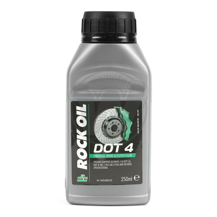 Rock Oil Brake Fluid Dot 4 Rock Oil 250 Mls
