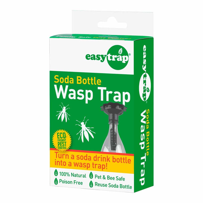 EasyTrap Soda Bottle Wasp Trap - Top Mounted