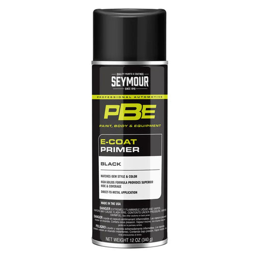 Seymour Pbe Series Aerosol E-Coat Primer Black - LX2001 - Homewares, Outdoor, Phone Accessories, Cases, Speakers, Headphones + More -