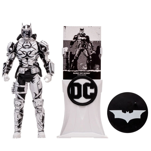 DC MULTIVERSE 7IN - HAZMAT SUIT BATMAN (LINE ART)(GOLD LABEL) - LX2001 - Homewares, Outdoor, Phone Accessories, Cases, Speakers, Headphones + More -
