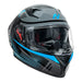Motorcycle Helmet Nitro N501 Medium Blk/Gunmetal/Blue - LX2001 - Homewares, Outdoor, Phone Accessories, Cases, Speakers, Headphones + More -